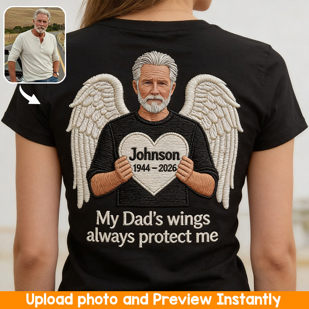 In Loving Memory - Personalized Memorial All Over Shirt