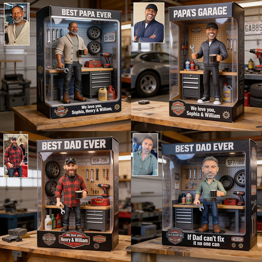 Custom Any Photo - Personalized Father Custom Shaped Acrylic Plaque