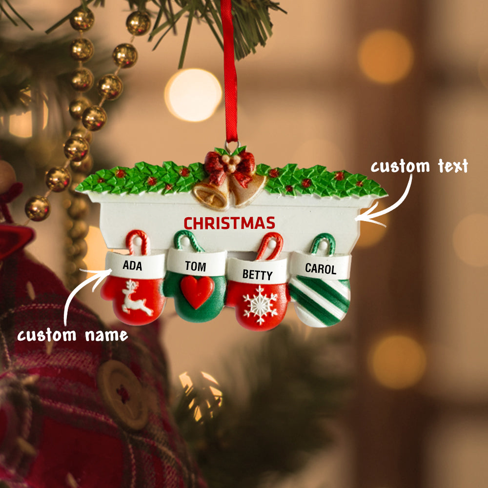 Any Family Name - Family gift for anyone - Personalized Family Gift Ornament