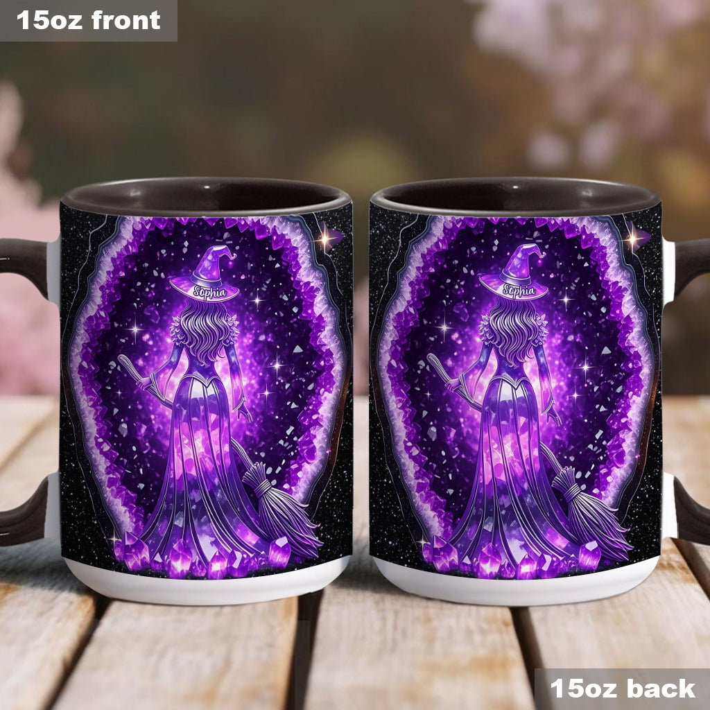 Beautiful Witch - Personalized Witch Accent Mug