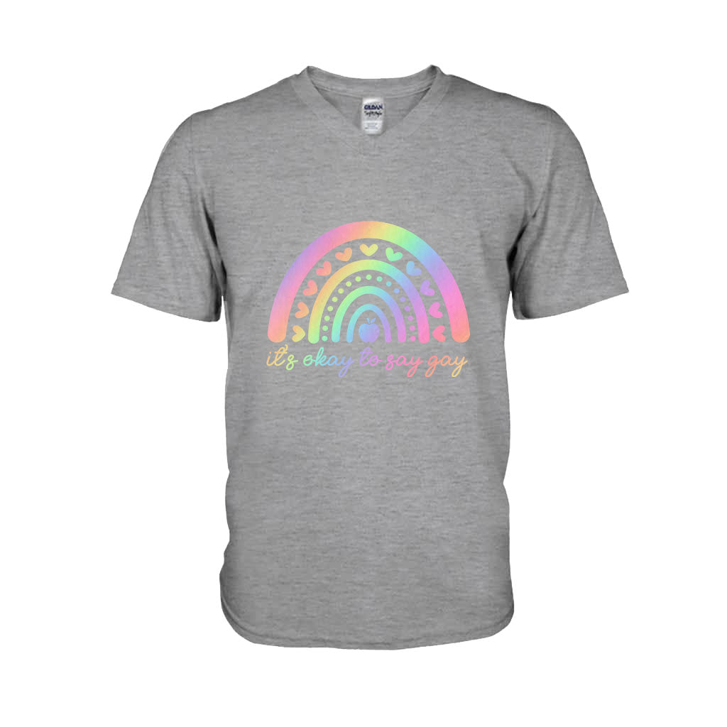 It's Okay To Say - Teacher T-shirt and Hoodie