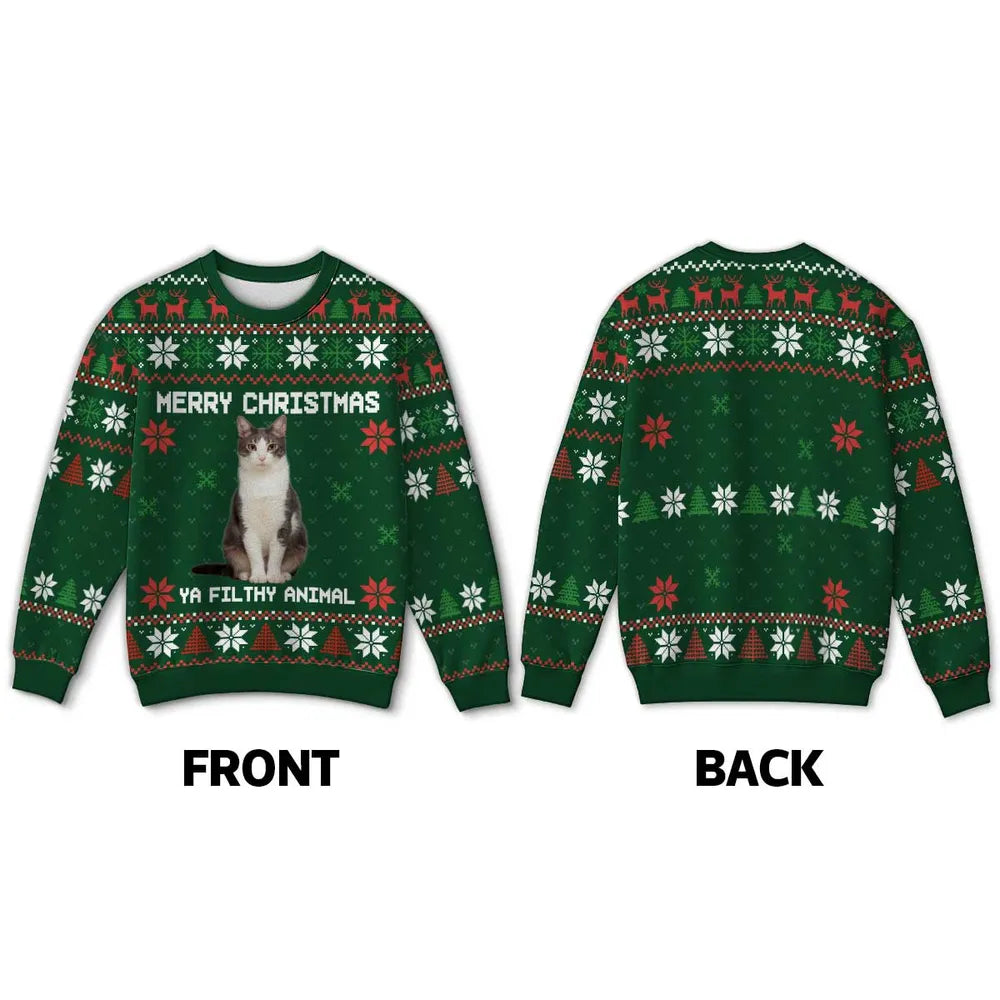 Personalized Sweatshirt for Dog Lovers – Custom Christmas Gift for Your Furry Friend, Perfect for Holiday Memories