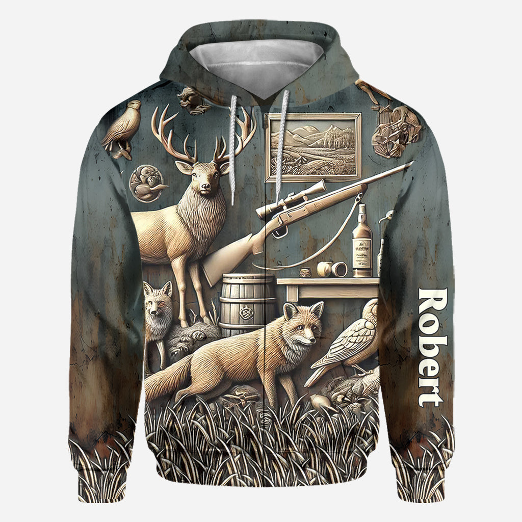 Best Hunter Ever - Personalized Hunting All Over Shirt