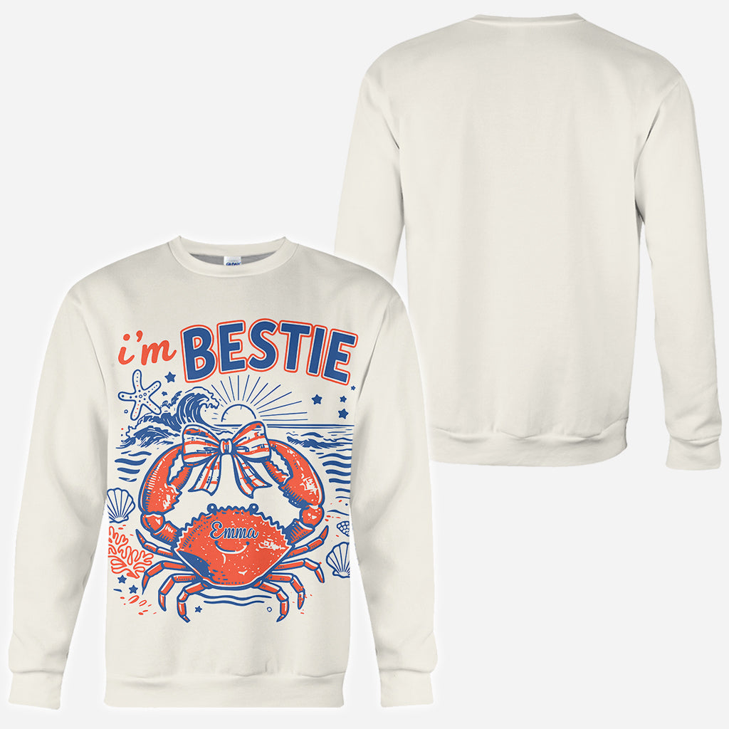 If Crabby Please Return To Bestie - Personalized Bestie All Over Shirt