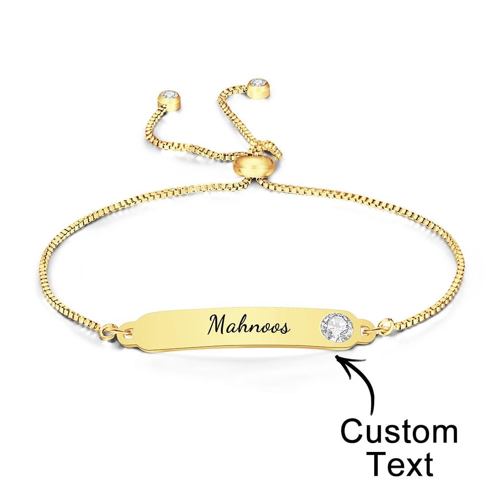 Any Name - Personalized Engraved Bracelet Name