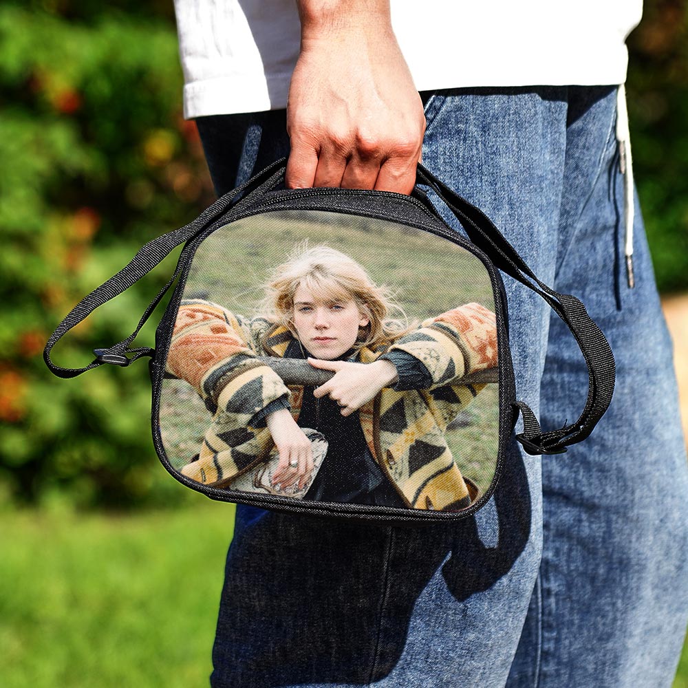 Custom Photo Lunch Box - gift for anyone, dog lover, cat lover - Personalized Insulation Lunch Bag