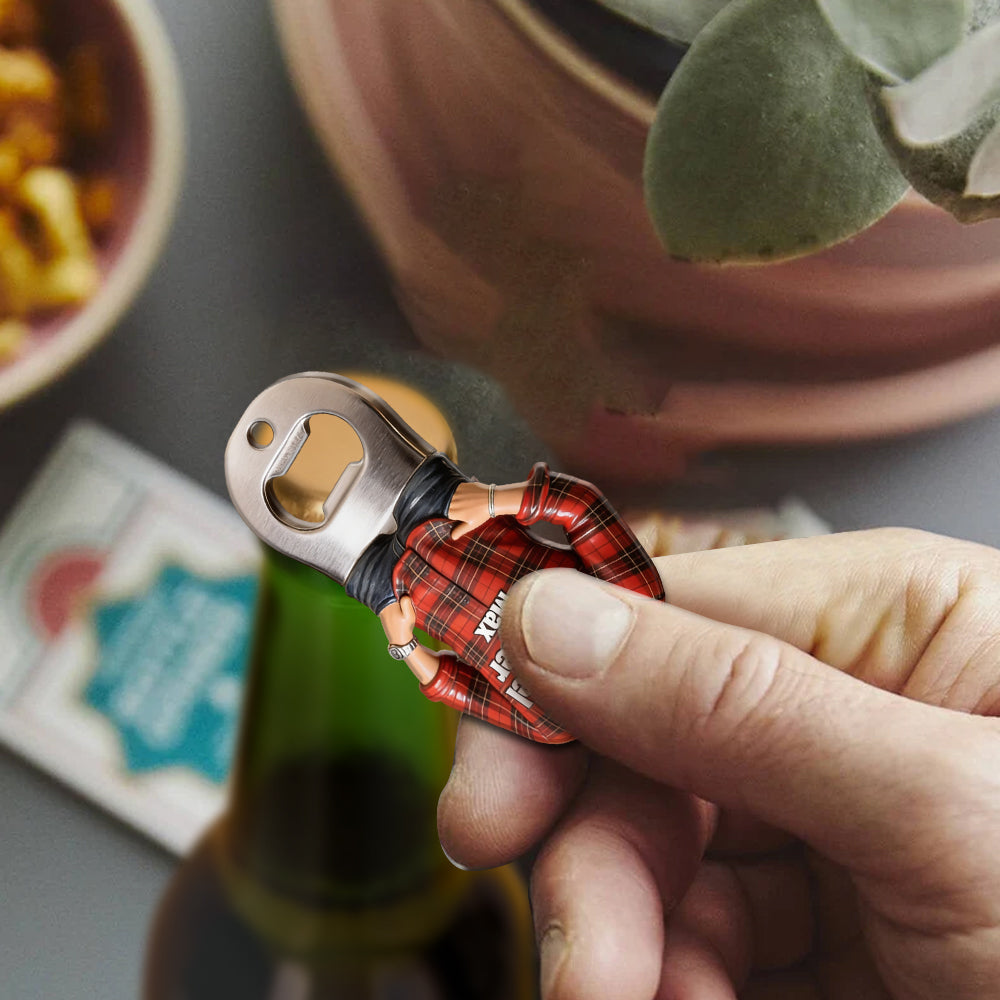 Dad Fuel - Personalized Father Bottle Opener
