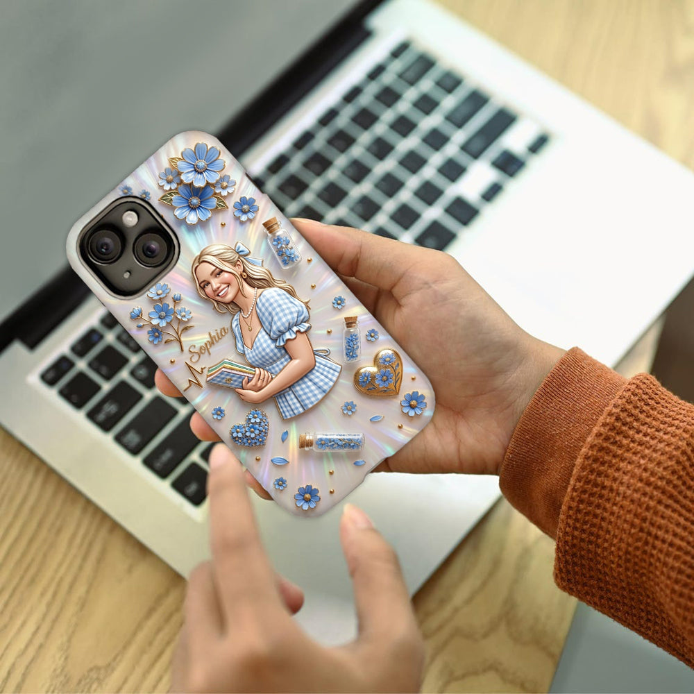Floral Aesthetic - Personalized Flower Lover Full Print Phone Case