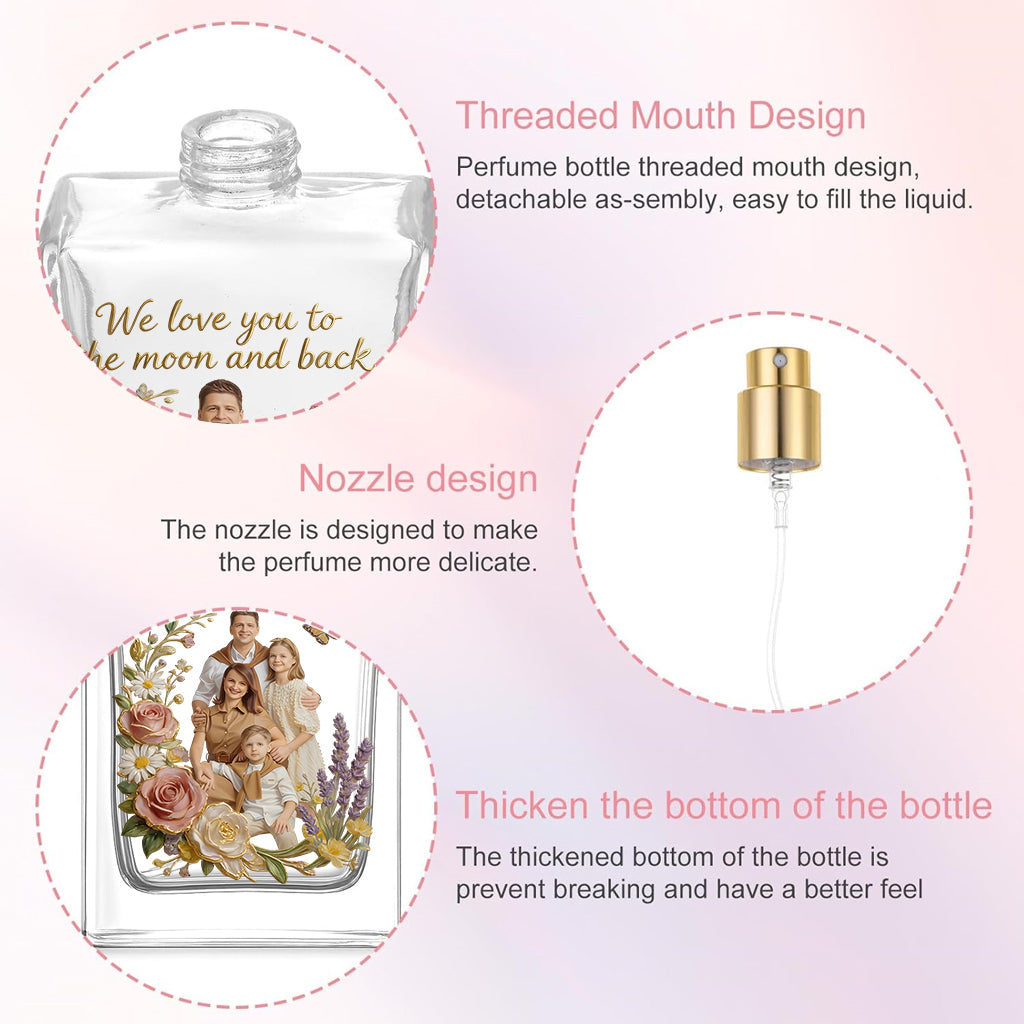 Happy Mother's Day - Personalized Mother Refillable Perfume Bottle