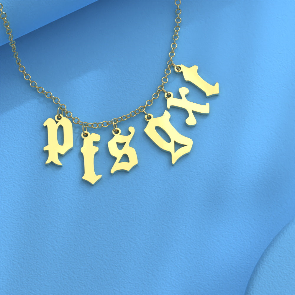 Any Letter - Personalized Initial Necklace