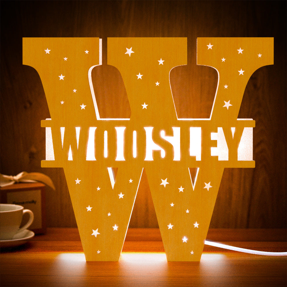 Any Name Letter - Personalized Name Letter Lamp