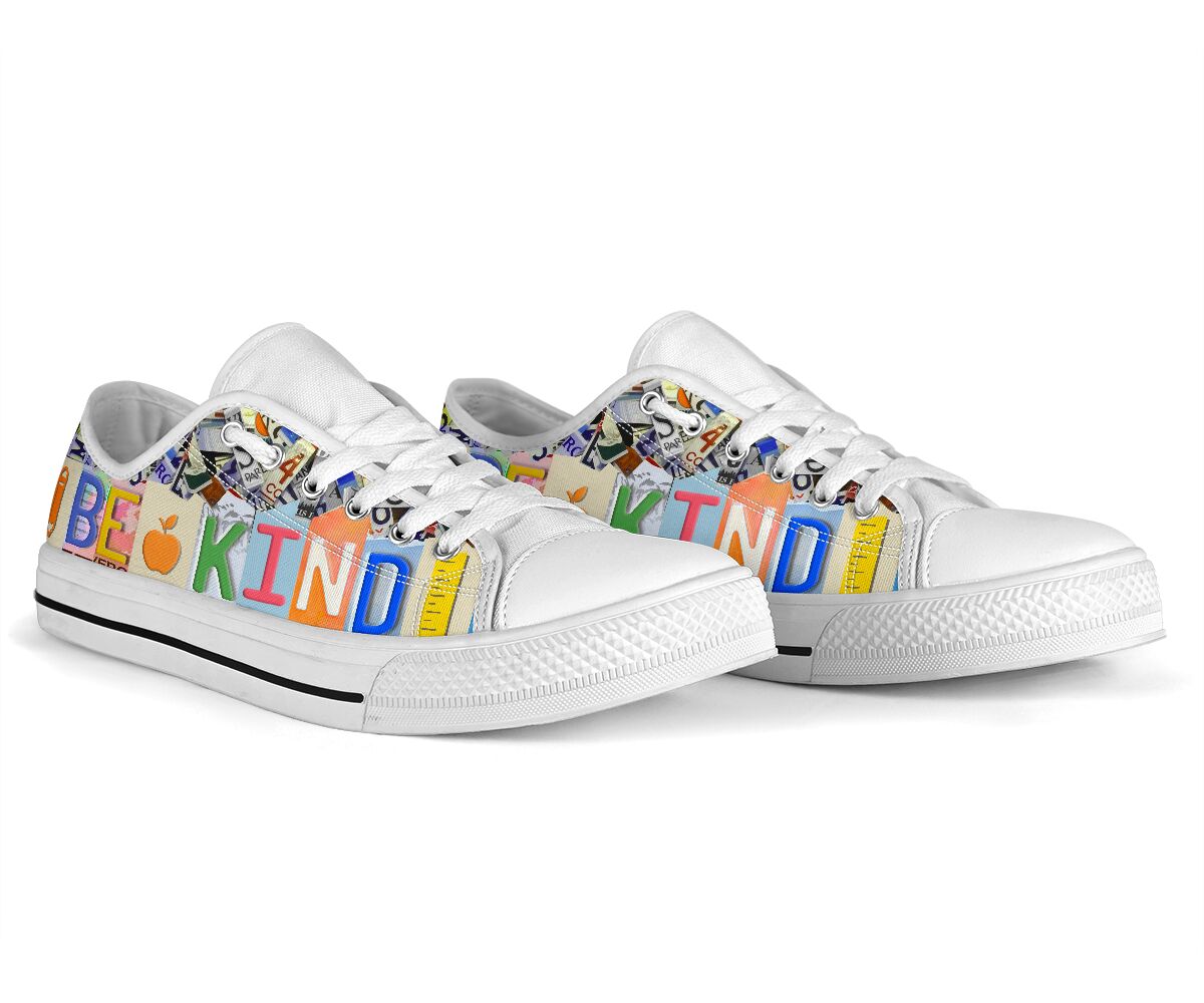 Be Kind Teacher Low Top Shoes 0622