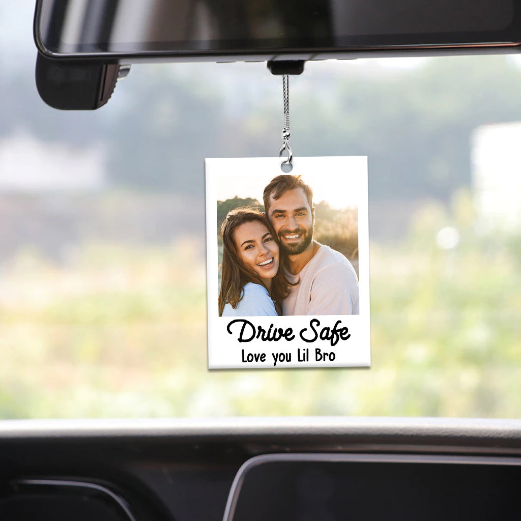 Drive Safe - Personalized Sibling Car Ornament