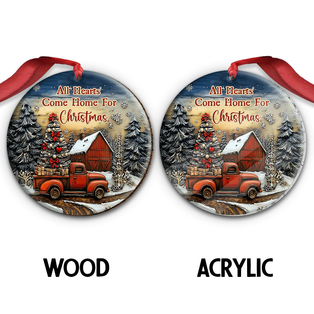 It's The Most Wonderful Time Of The Year - Personalized Family Ornament