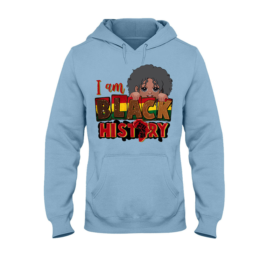 I Am Black History - Personalized African American T-shirt And Hoodie