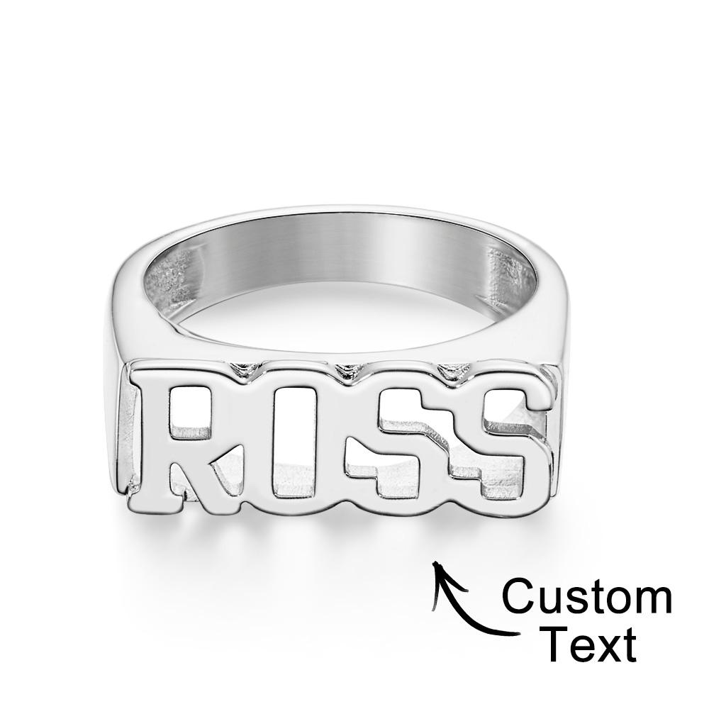 Engraved Block Name - Personalized Engraved Block Name