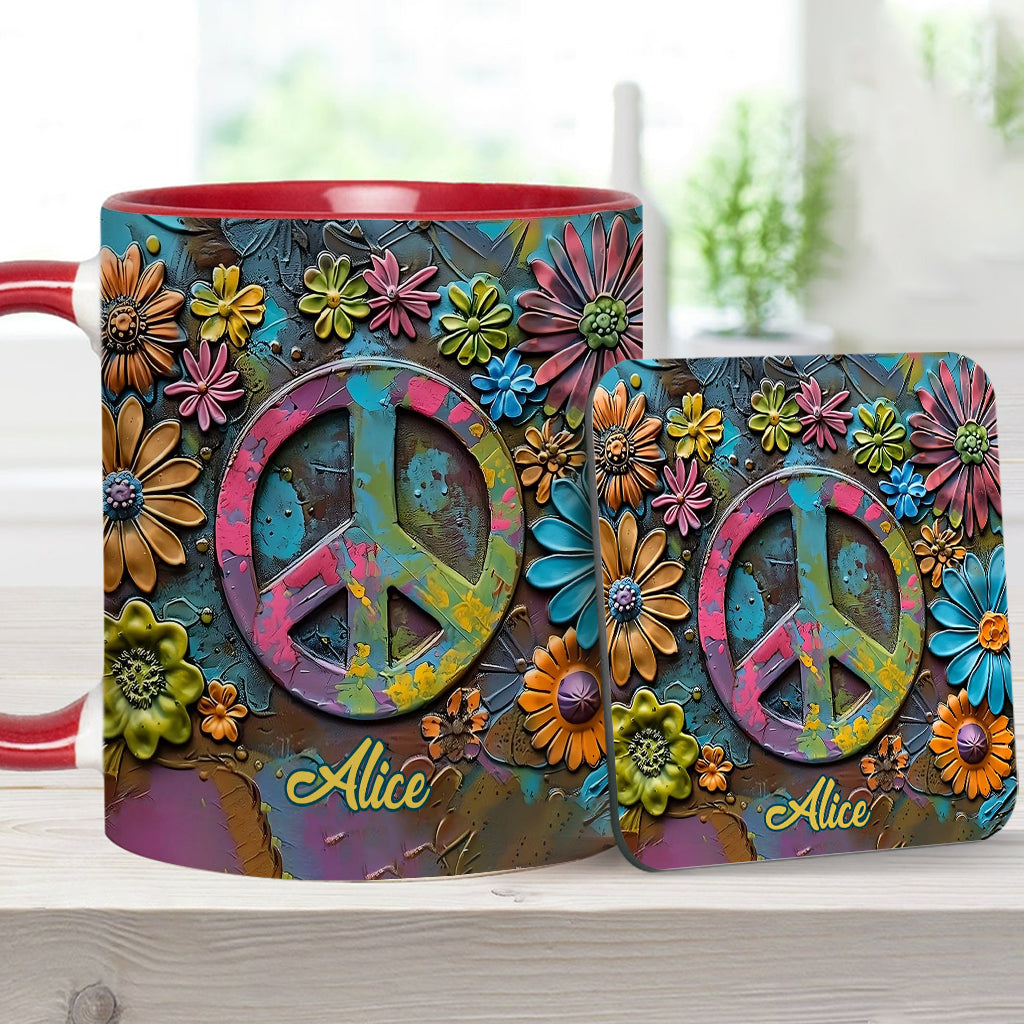 Hippie Soul - Personalized Hippie Accent Mug