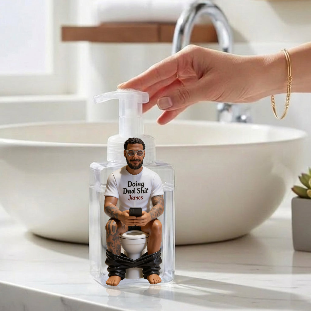 Best Time Of Day - Personalized Father Pump Dispenser