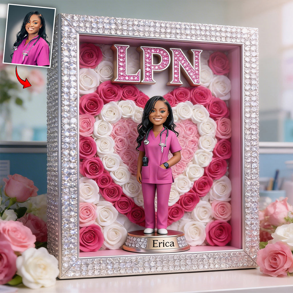 Custom Any Photo - Personalized Nurse Custom Shaped Acrylic Plaque