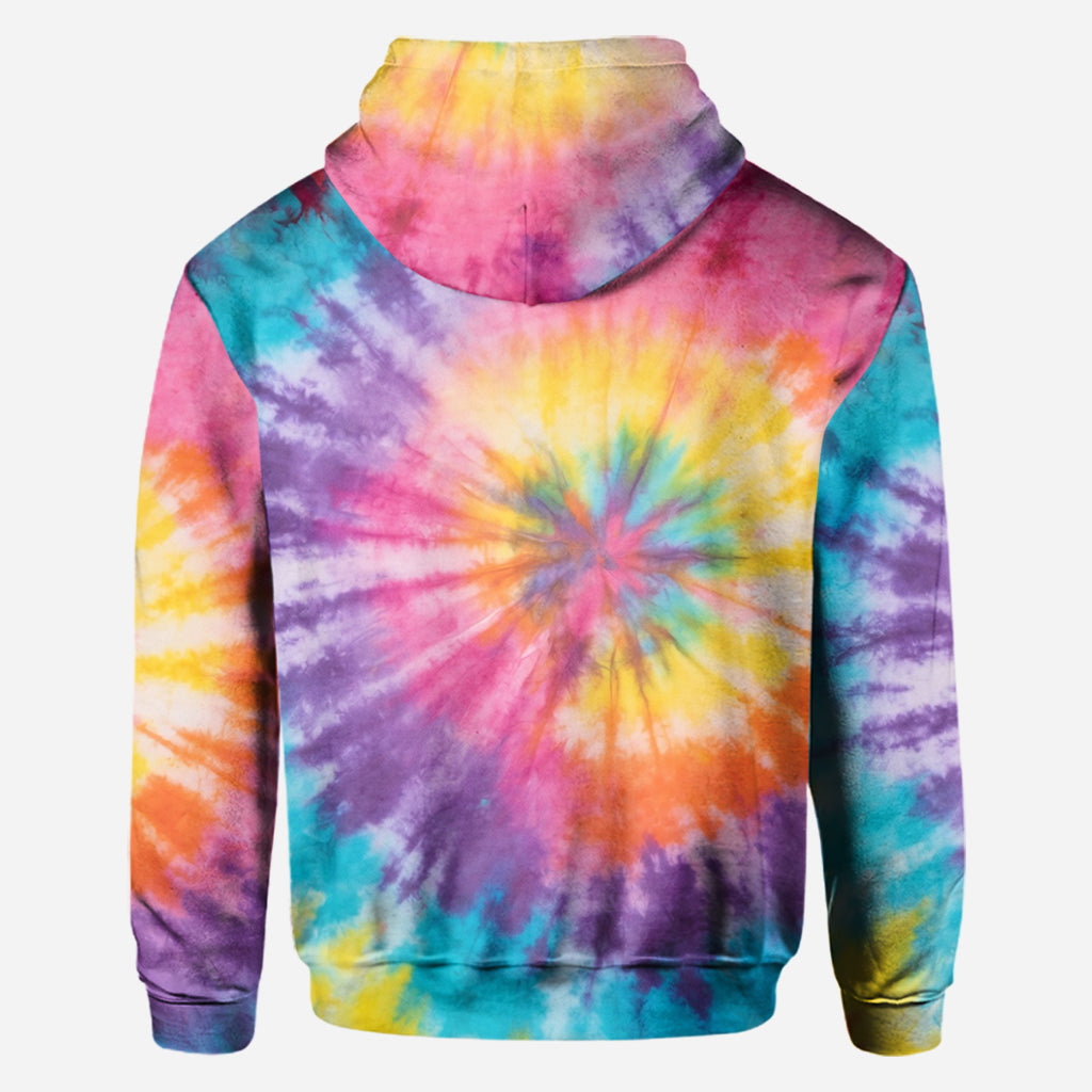 Custom Tie Dye Shirt For Dog Mom/ Dog Dad/ Cat Mom... - Personalized Dog All Over Shirt