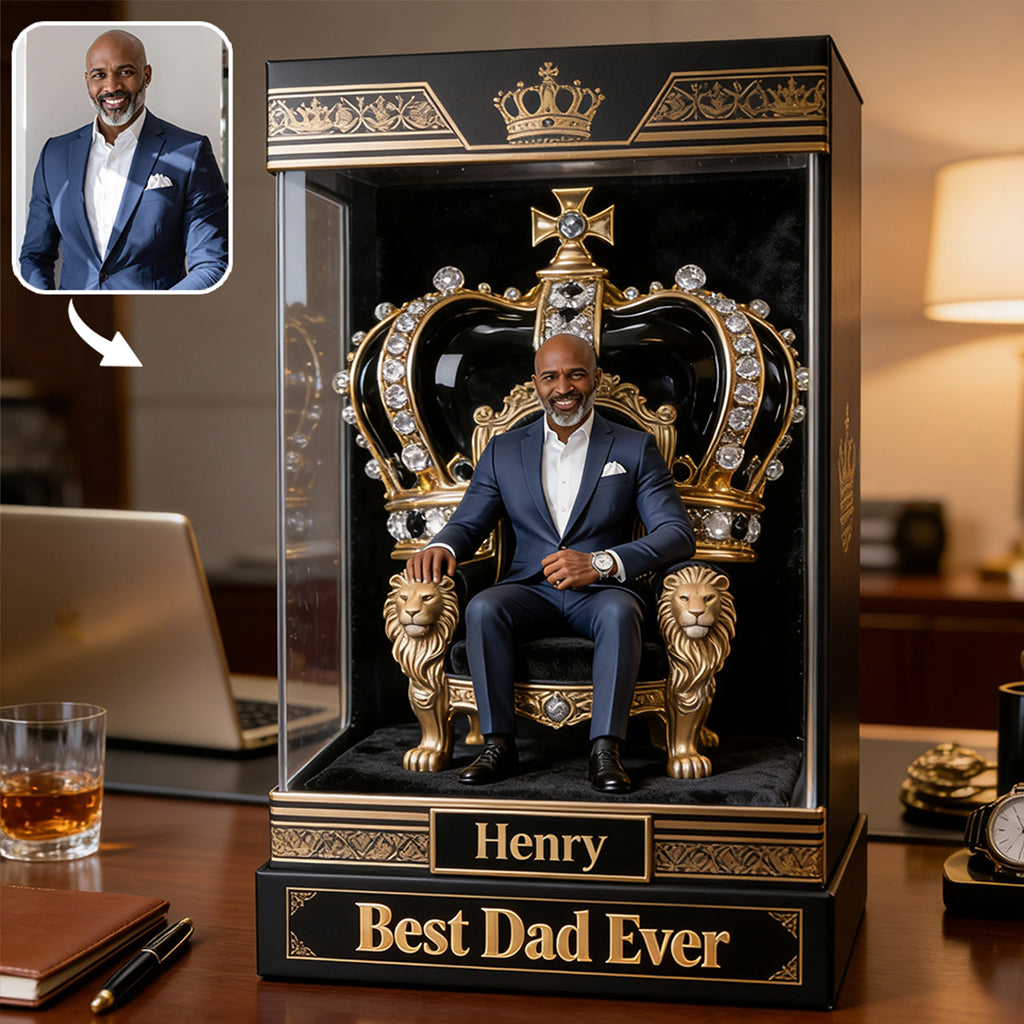 Custom Any Photo - Personalized Father Custom Shaped Acrylic Plaque