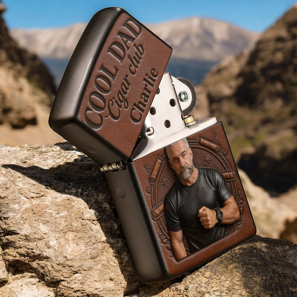Custom Any Photo - Personalized Father Lighter