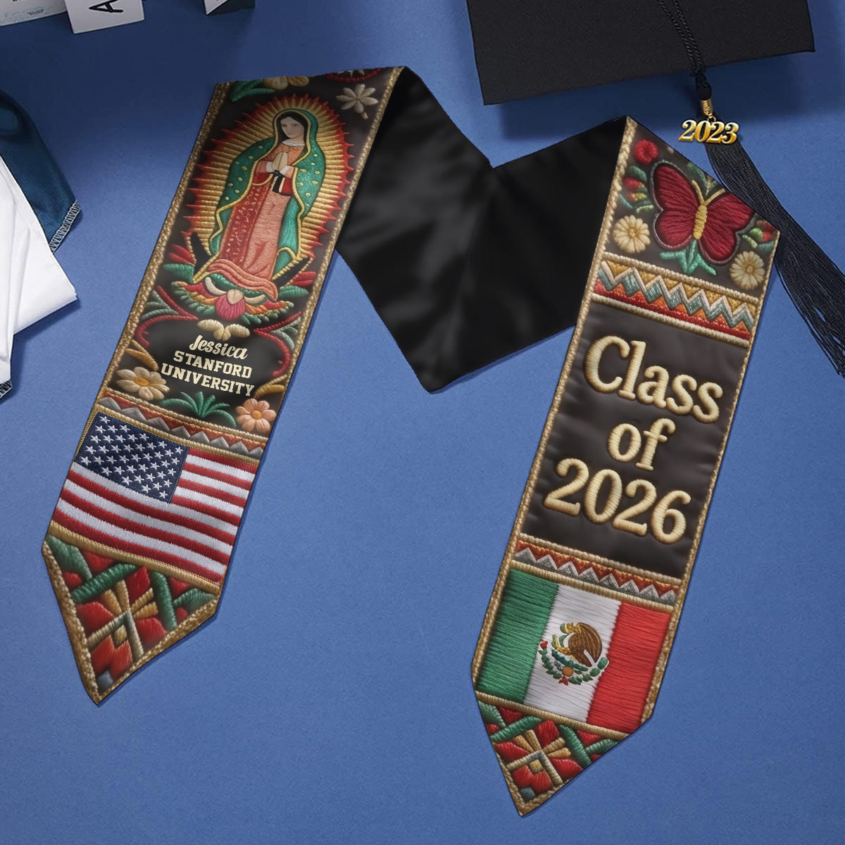 Class Of 2026 - Personalized Graduation Graduation Stole