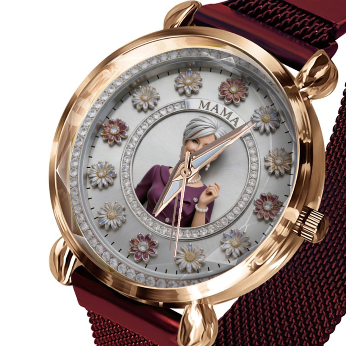 Custom Any Photo - Personalized Mother Women Hand Watch