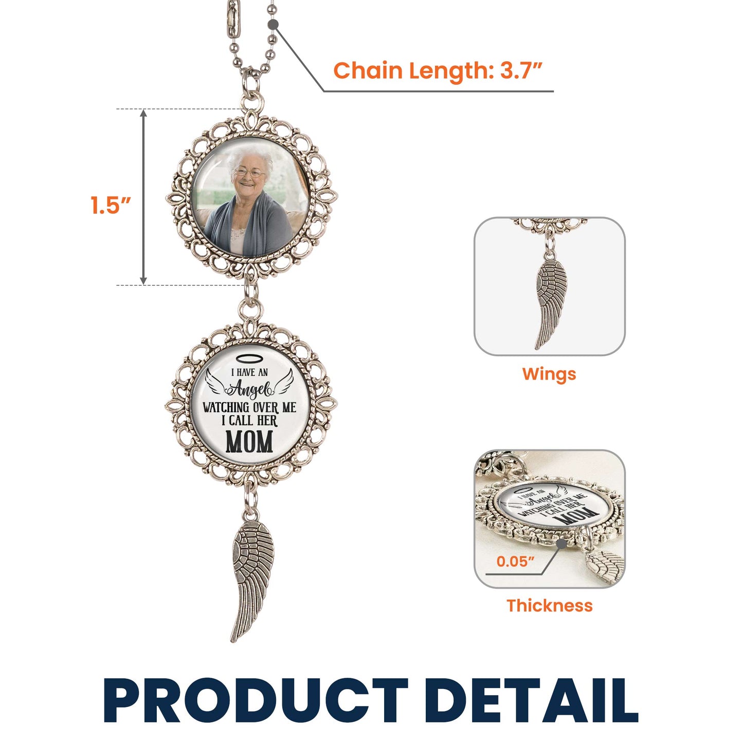 Custom Wallet Card – Forever Guardian Angel, A Special Gift for Remembering Loved Ones