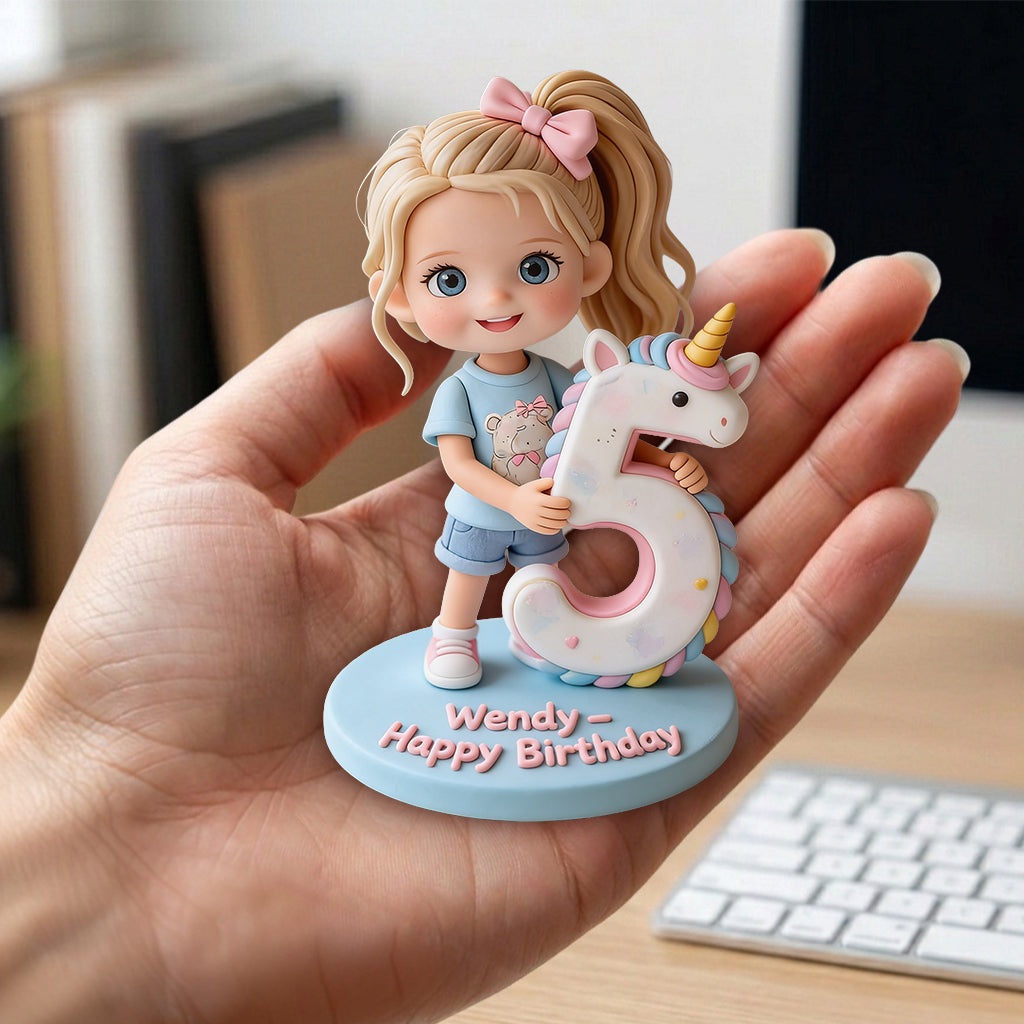 Any Photo Birthday Gift For Kids - Personalized Birthday Premium 3D Figurine