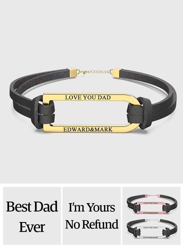 Any Text - Personalized Engraved Bracelet for Lover