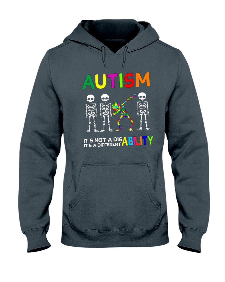Autism It's A Different Ability - Autism Awareness T-shirt and Hoodie 0921