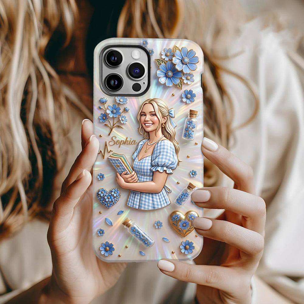 Floral Aesthetic - Personalized Flower Lover Full Print Phone Case