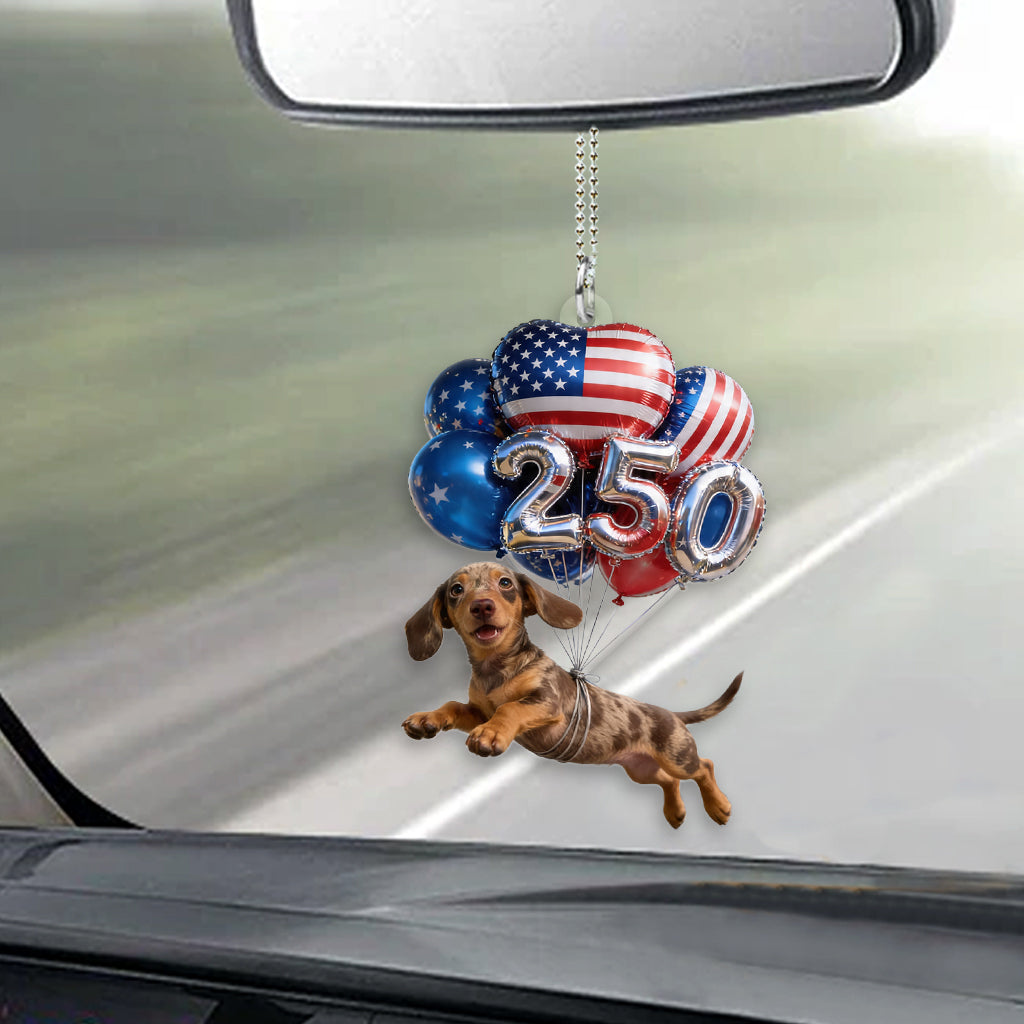 Hanging Dog Cat Pet 250 Balloons - Personalized Dog Transparent Car Ornament