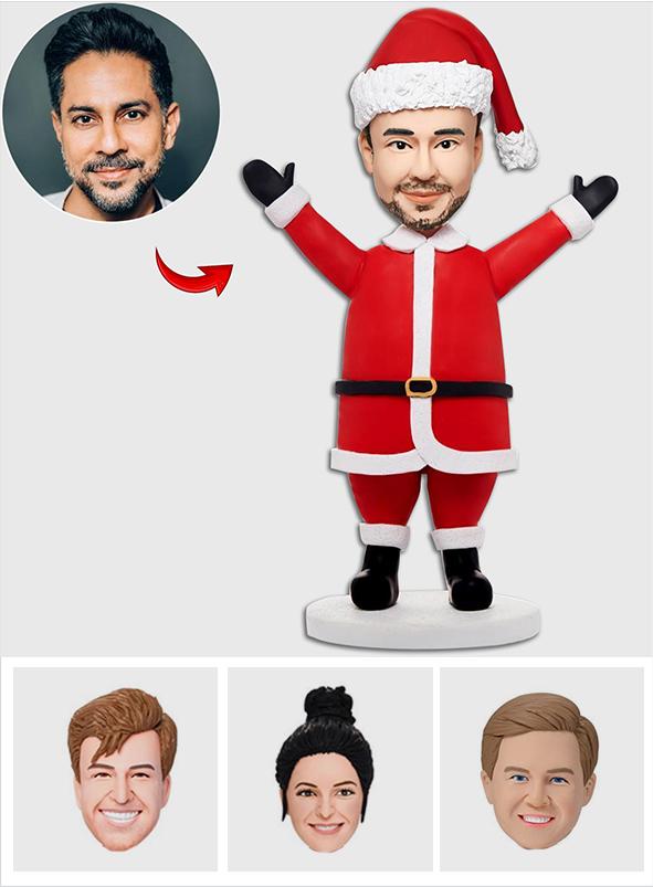 Funny Santa - Personalized Santa Claus Bobblehead