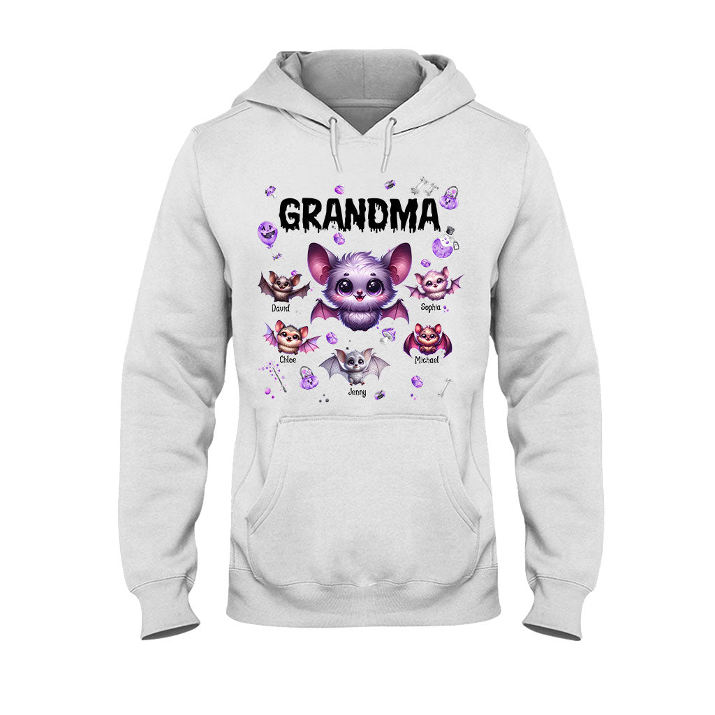 Grandma Of Littel Monsters - Personalized Grandma T-shirt And Hoodie