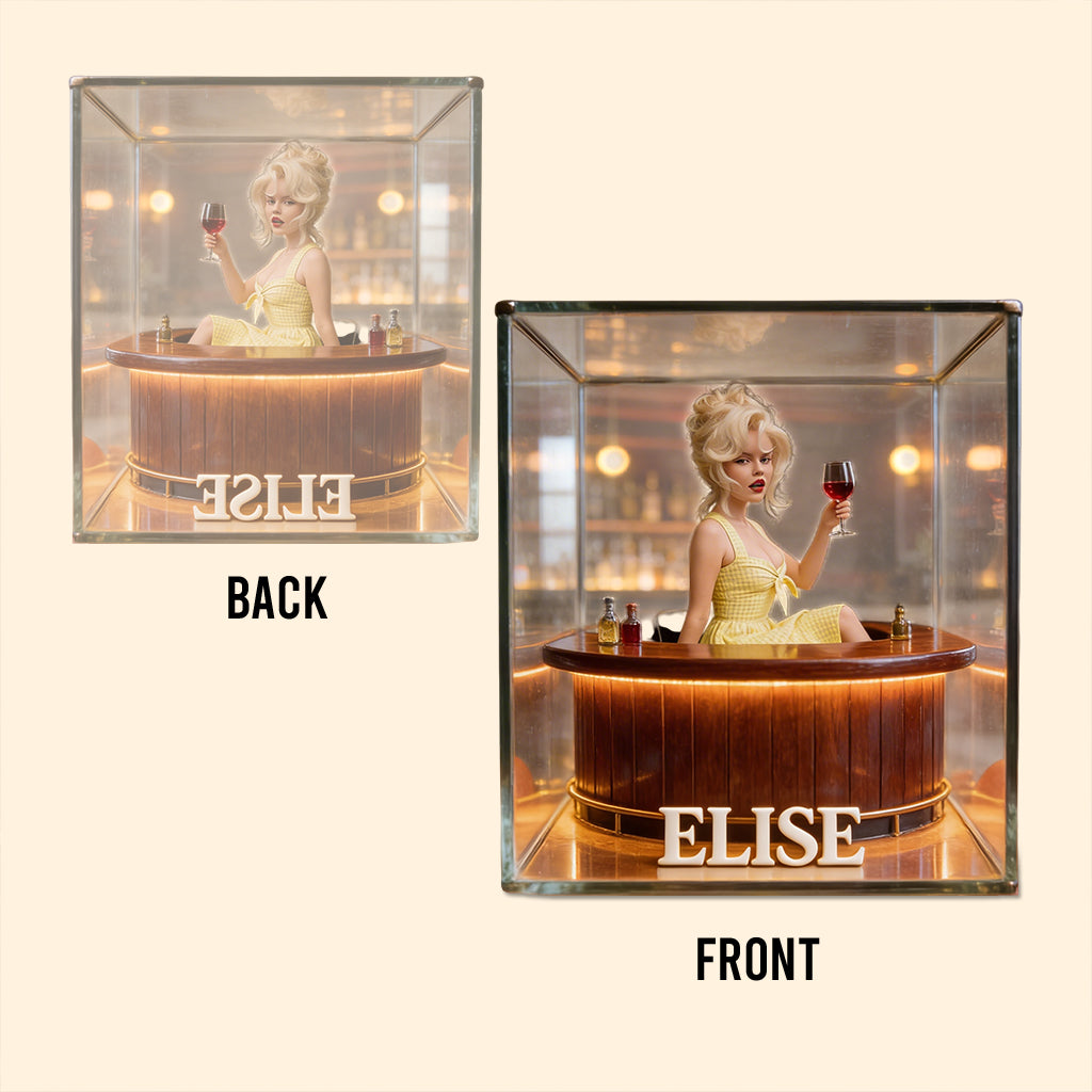 Custom Any Photo & Beverage - Personalized Whisky Custom Shaped Acrylic Plaque