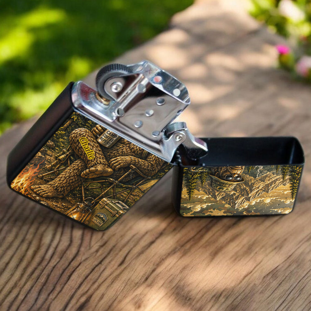 Camping Lover Gift Idea - Personalized Camping Lighter