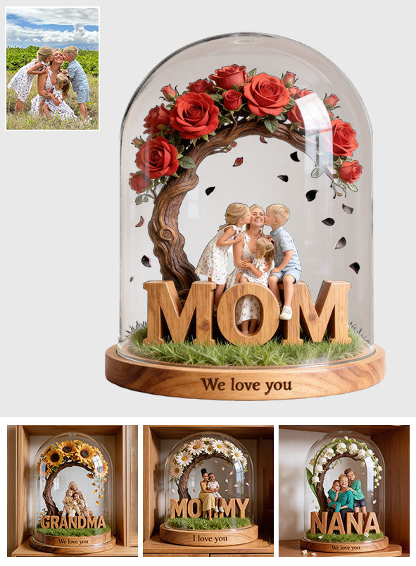 Family Tree - Personalized Mother Custom Shaped Acrylic Plaque