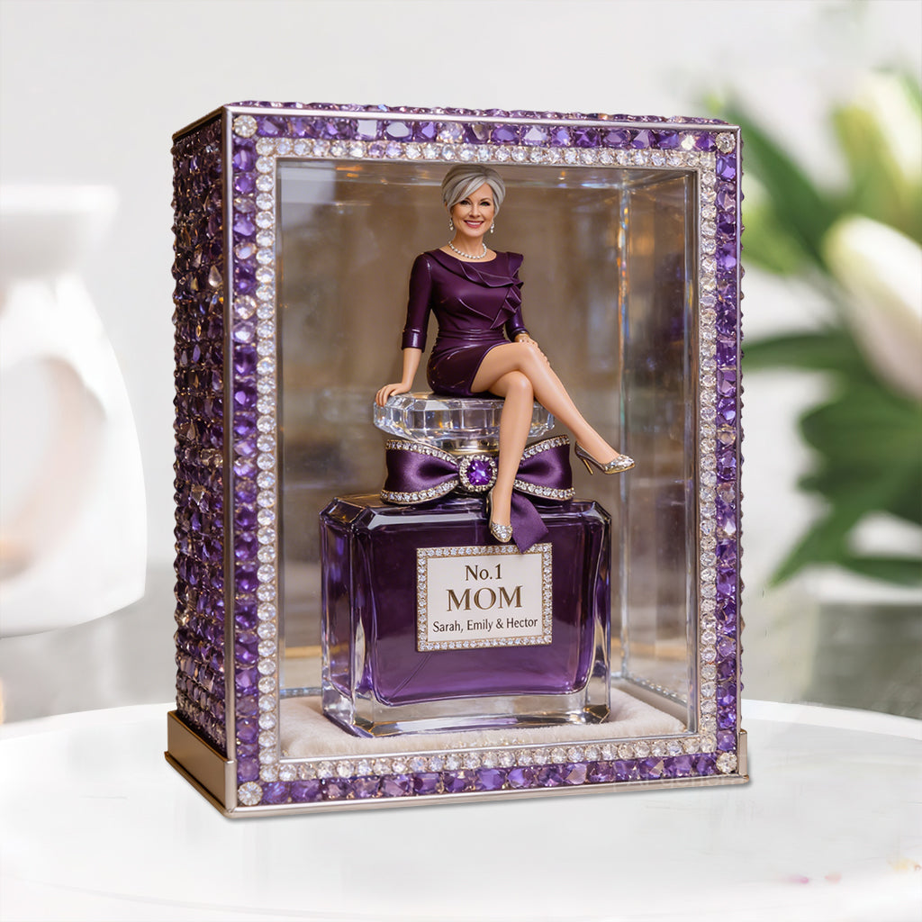 Custom Any Photo, Best Gift For Mom & Grandma - Personalized Mother Custom Shaped Acrylic Plaque