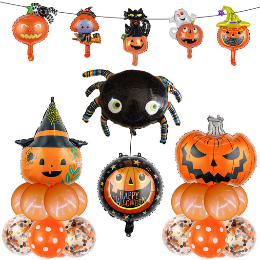 Happy Halloween - Halloween Party Balloons Set