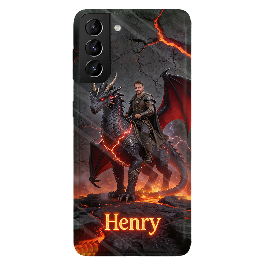 Flying With The Dragon - Personalized Dragon Full Print Phone Case
