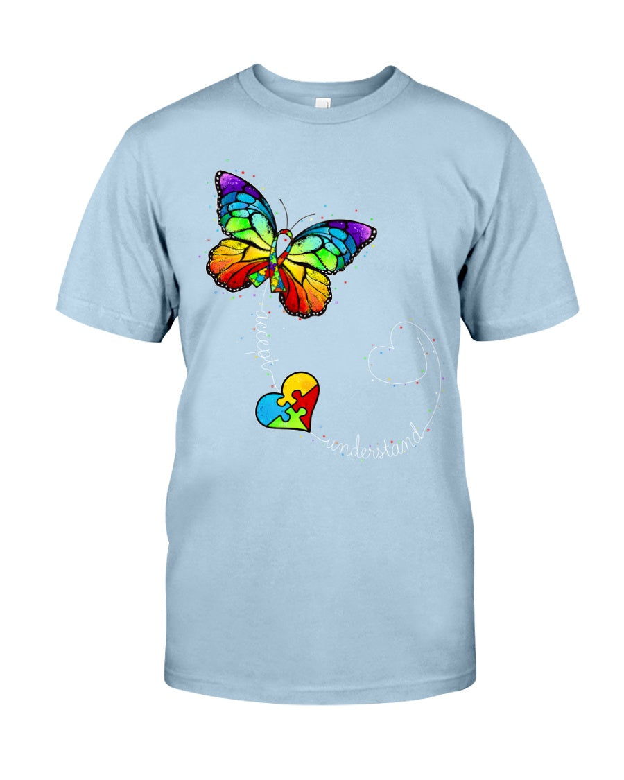 Accept Understand - Autism Autism Awareness T-shirt and Hoodie 0520