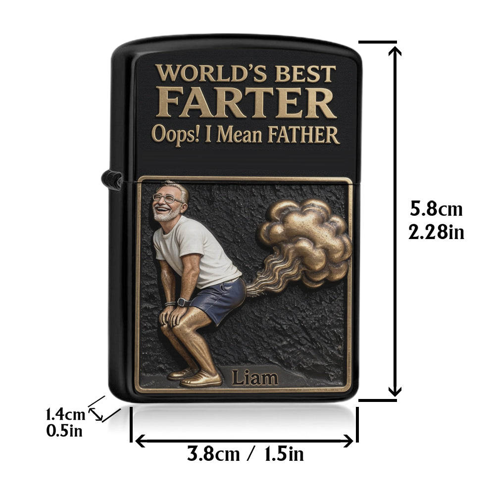 Best Farter Ever - Personalized Father Lighter