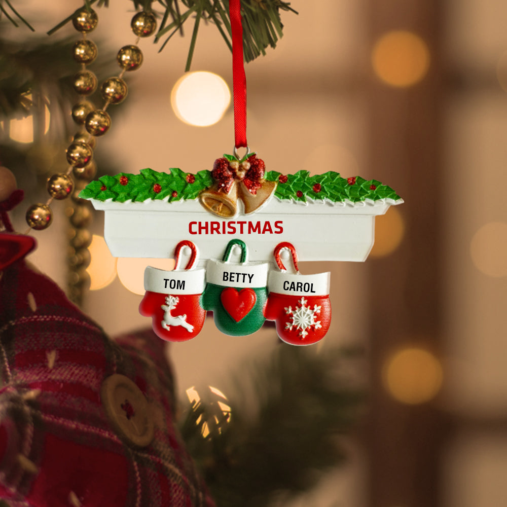 Any Family Name - Family gift for anyone - Personalized Family Gift Ornament