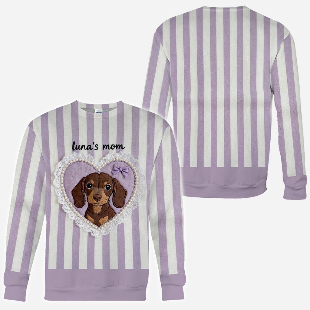 Custom Gift For Fur Mom - Personalized Dog All Over Shirt