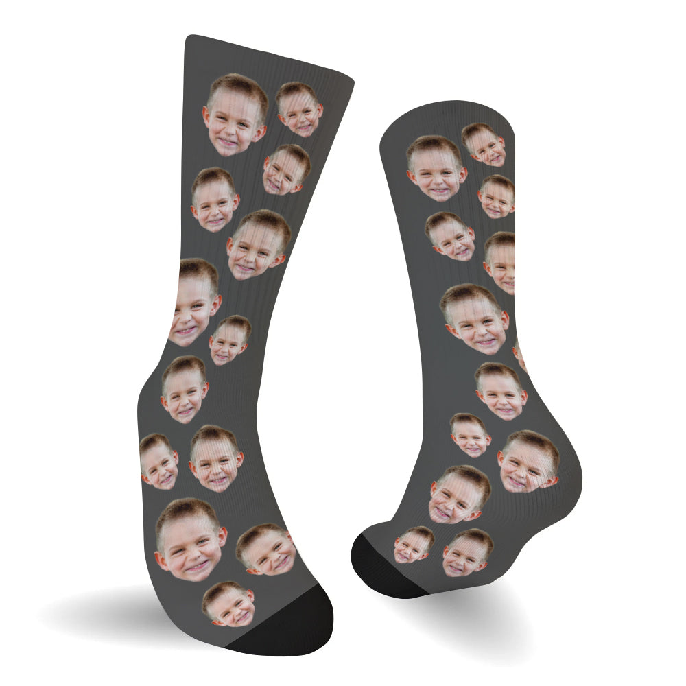 Custom Face - Personalized Kid Socks