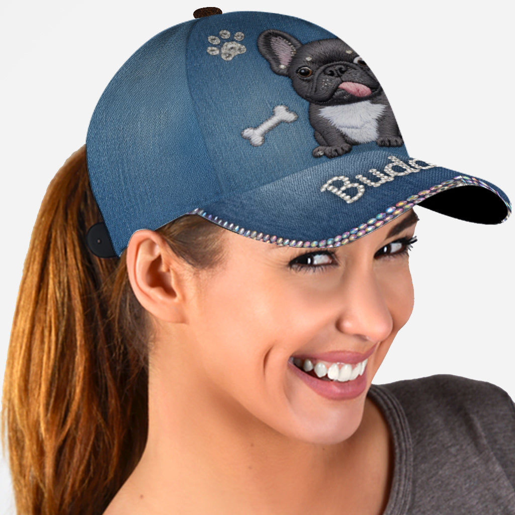 Custom Any Photo Proud Dog/Cat Mama - Personalized Dog Classic Cap