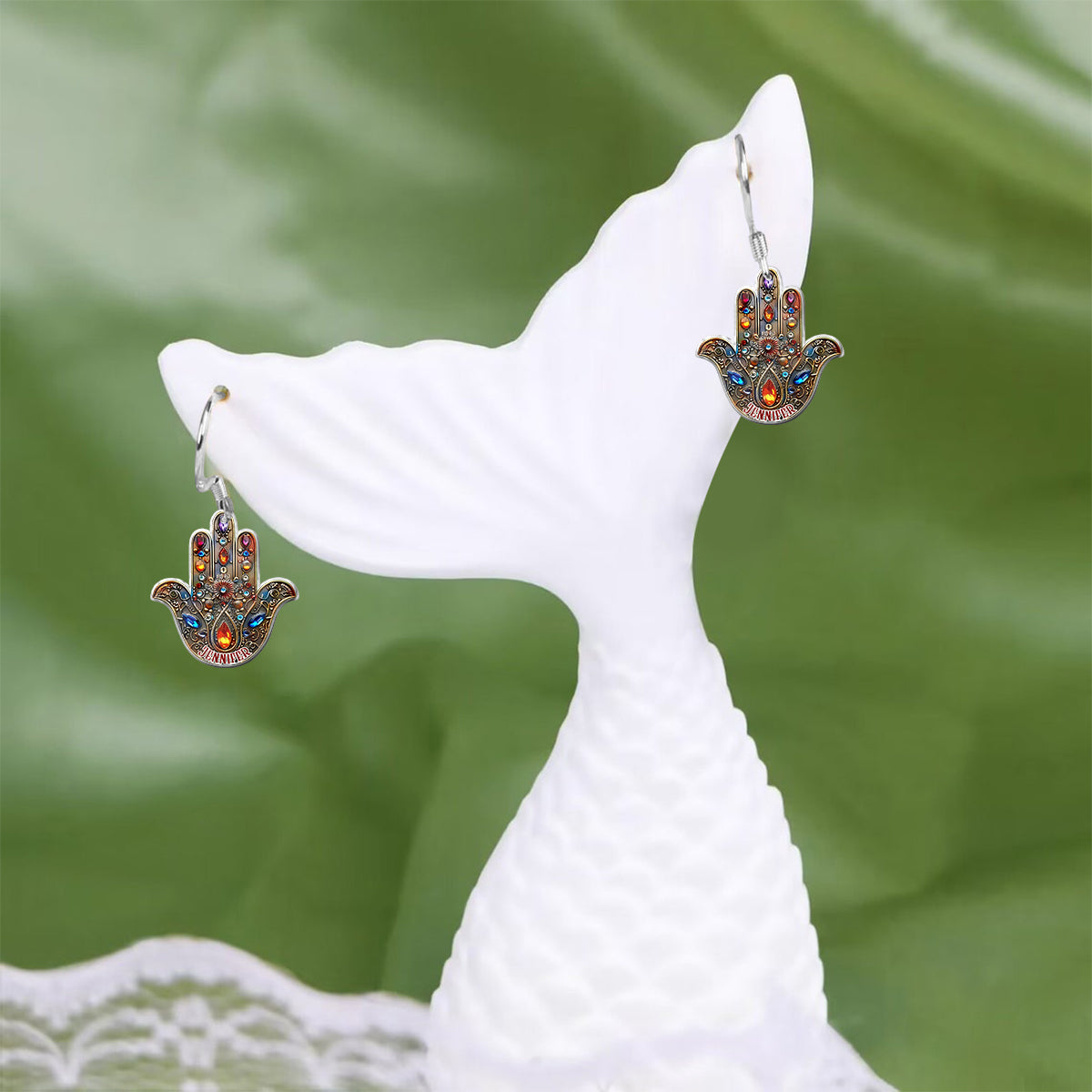 Inner Peace - Personalized Yoga Earrings