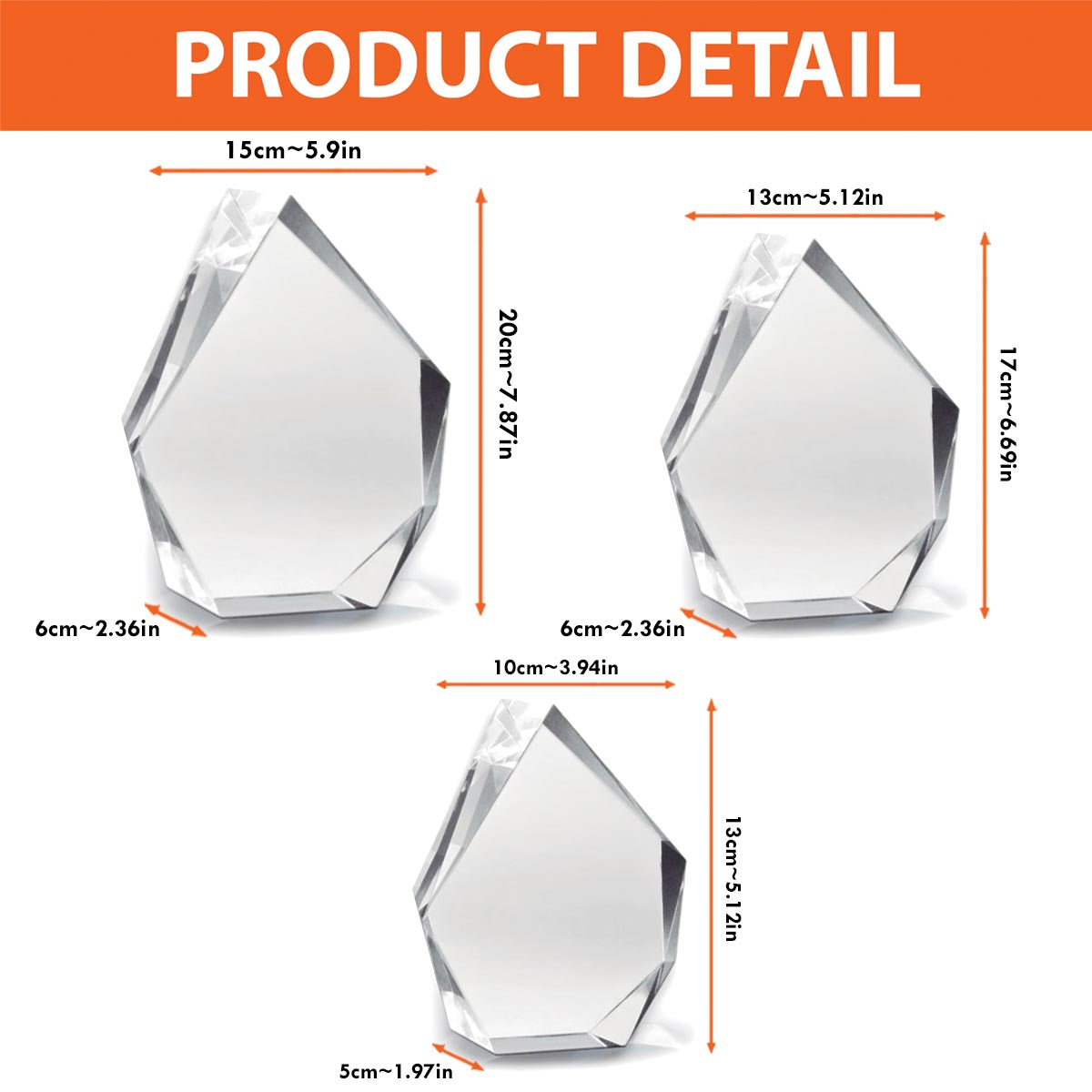 Custom Photo - Personalized Dog Laser Engraving 3D Iceberg Shaped Crystal Lamp